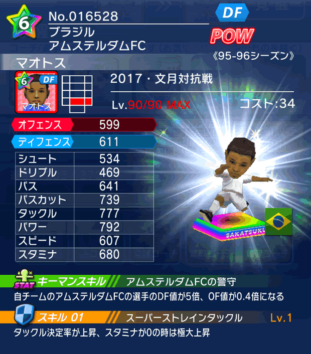 No.16528　マオトス【95-96co】