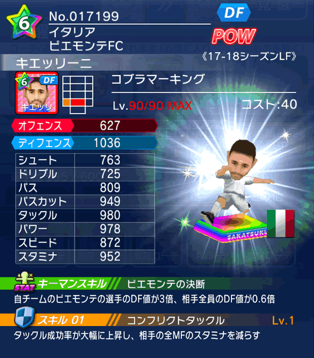 No.17199　キエッリーニ【17-18LF】