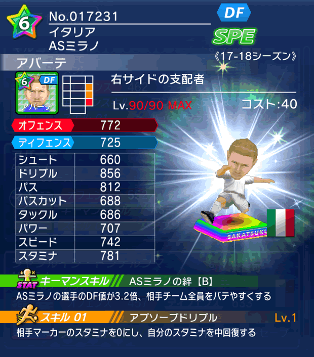 No.17231　アバーテ【17-18】