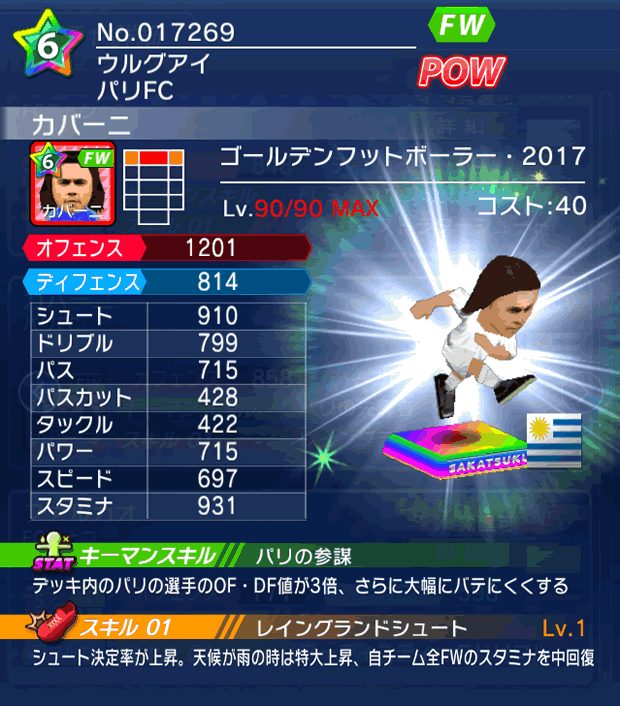 No.17269 カバーニ【GFB17】