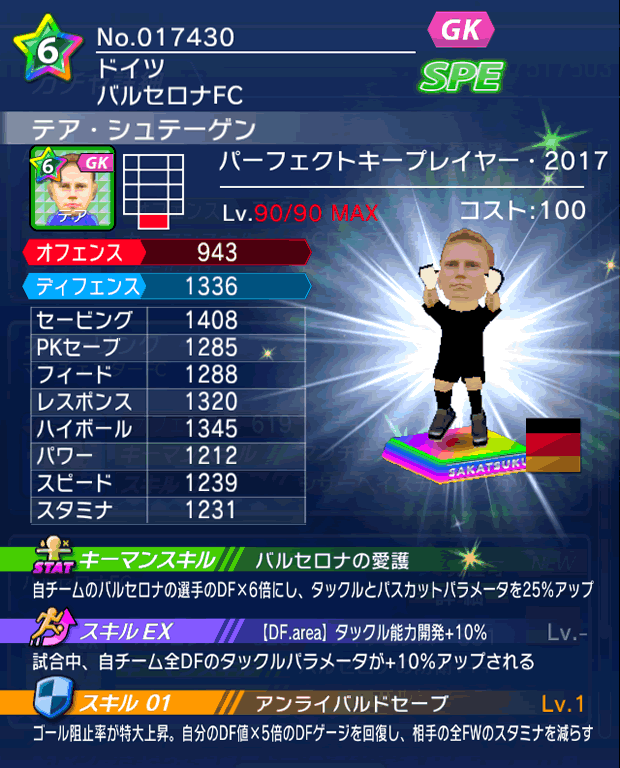 No.17430 テア・シュテーゲン【PK17】