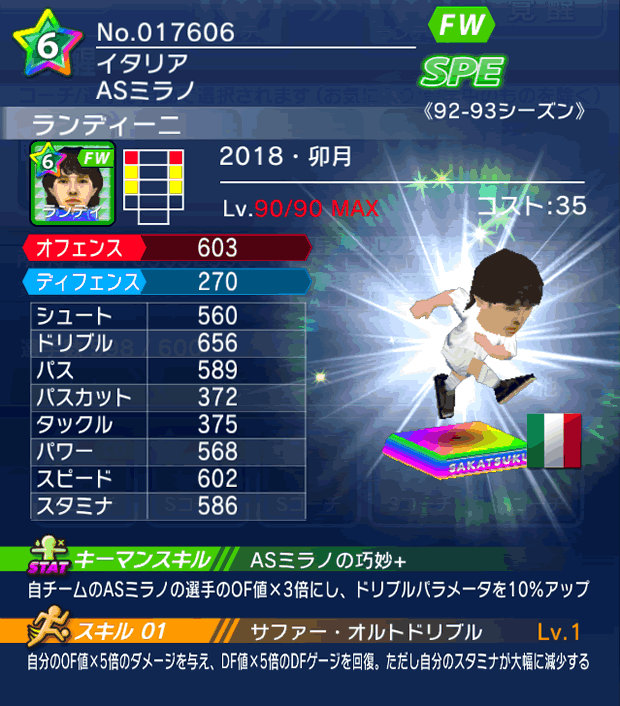 No.17606 ランディーニ【18・卯月】