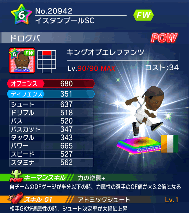 No.20942　ドログバ