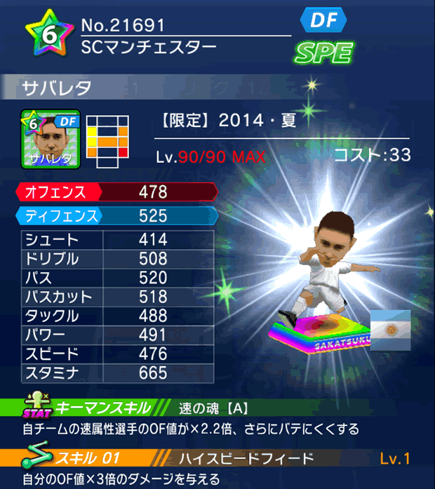 No.21691　サバレタ【14・夏】