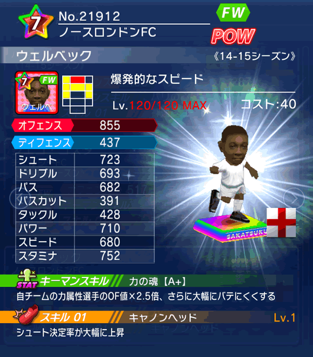 No.21912　ウェルベック【14-15】