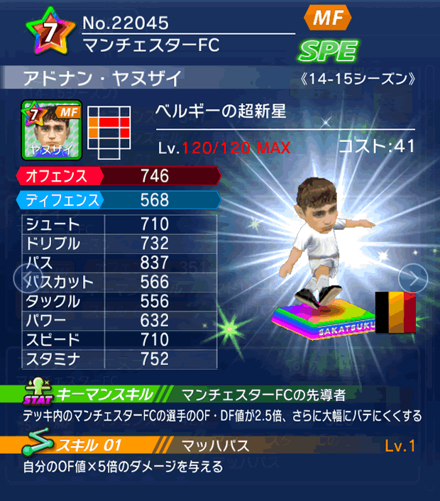 No.22045　アドナン・ヤヌザイ【14-15】