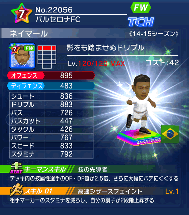 No.22056 ネイマール【14-15】