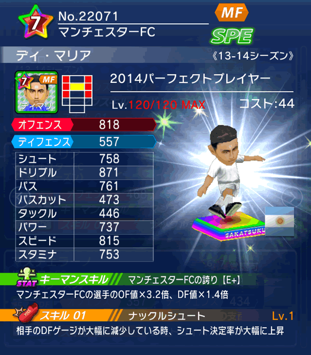 No.22071 ディ・マリア【PP14】