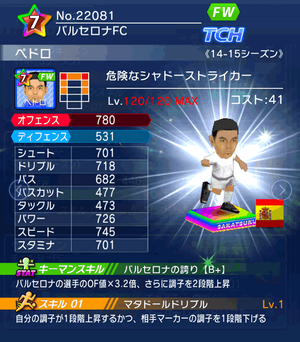 No.22081　ペドロ【14-15】