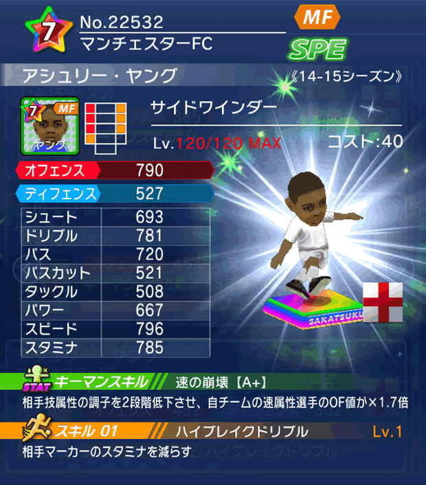 No.22532 アシュリー・ヤング【14-15】