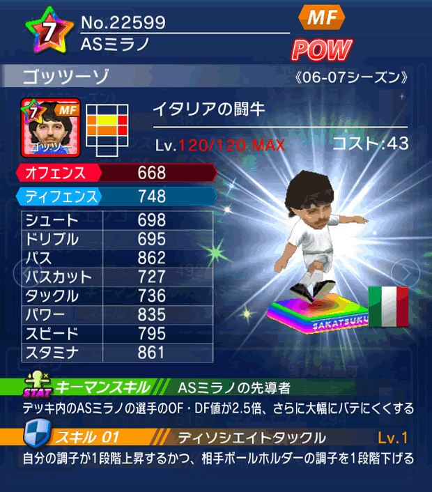 No.22599　ゴッツーゾ【06-07LL】