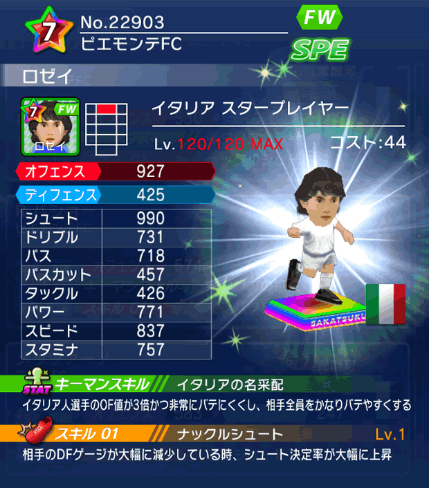 No.22903 ロゼイ【IT・ST】