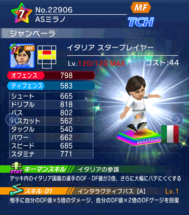 No.22906　ジャンベーラ【IT・ST】