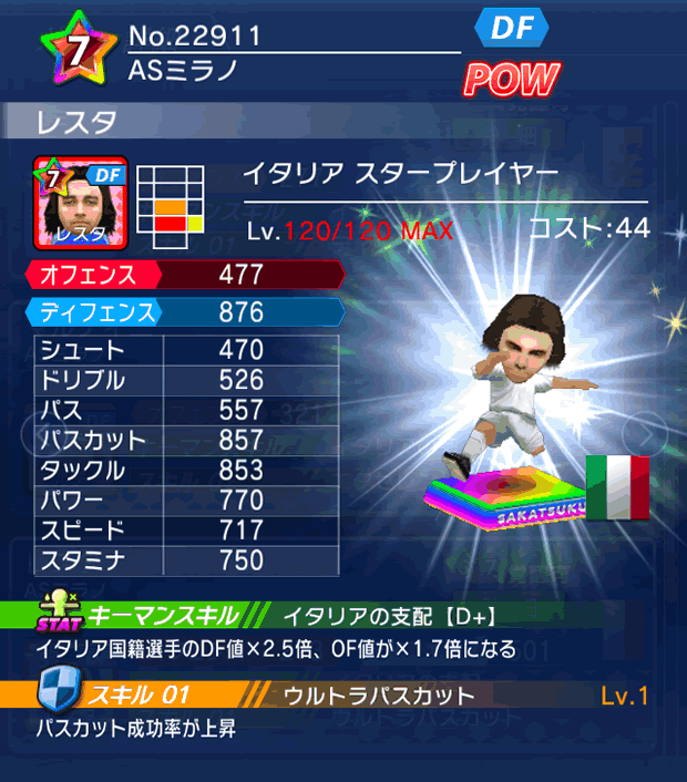 No.22911 レスタ【IT・ST】