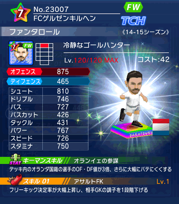 No.23007　ファンタロール【14-15】