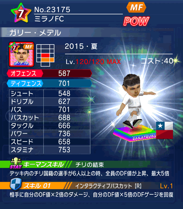 No.23175 ガリー・メデル【15・夏】