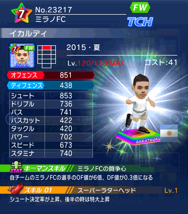 No.23217　イカルディ【15・夏】