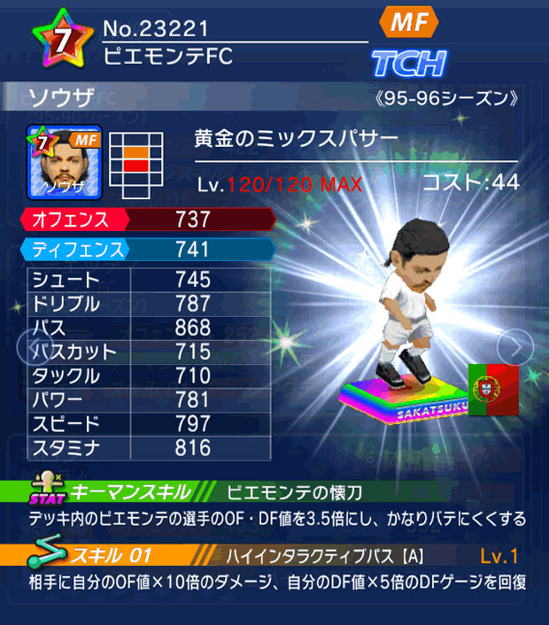 No.23221　ソウザ【95-96LL】