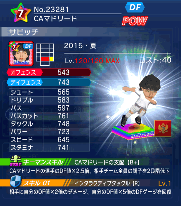 No.23281 サビッチ【15・夏】