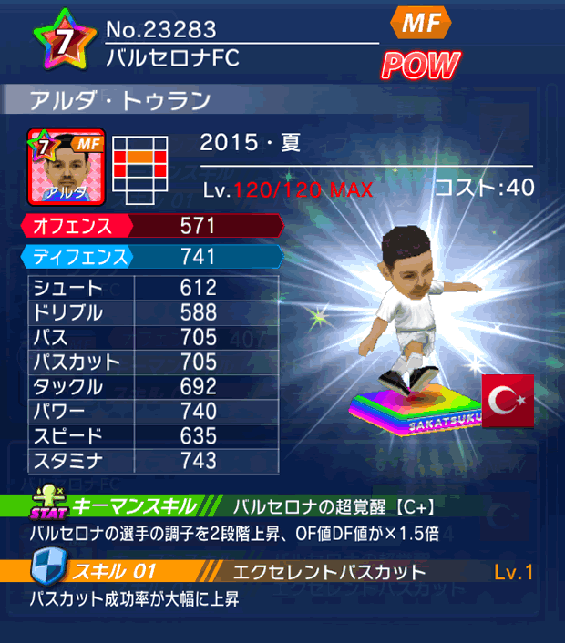 No.23283 アルダ・トゥラン【15・夏】