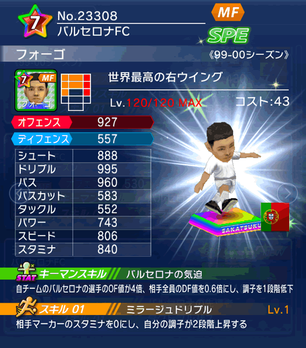 No.23308　フォーゴ【99-00LL】