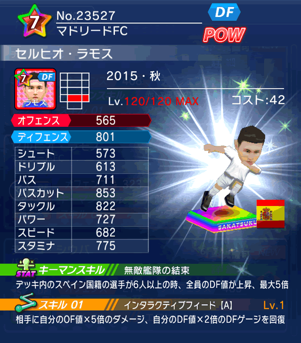 No.23527 セルヒオ・ラモス【15・秋】