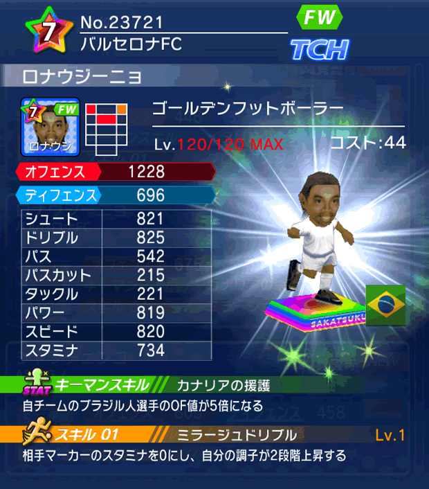 No.23721 ロナウジーニョ【GFB】