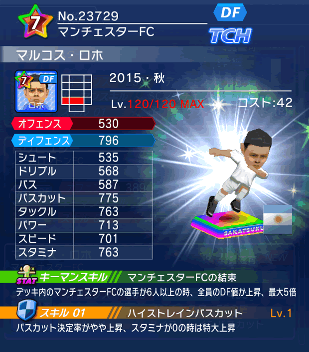 No.23729 マルコス・ロホ【15・秋】