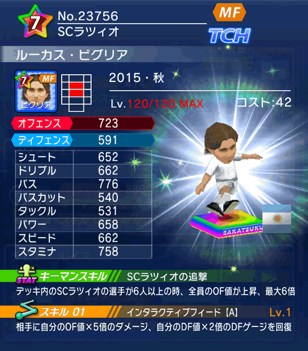 No.23756　ルーカス・ビグリア【15・秋】