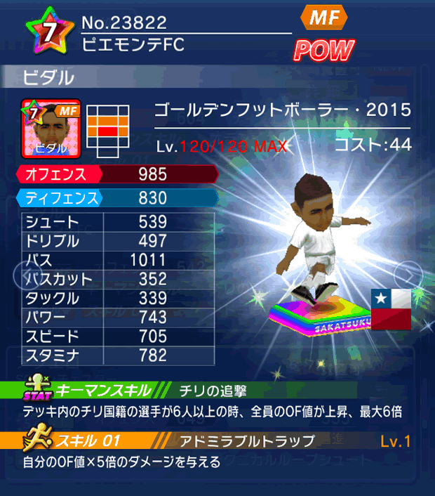 No.23822 ビダル【GFB15】