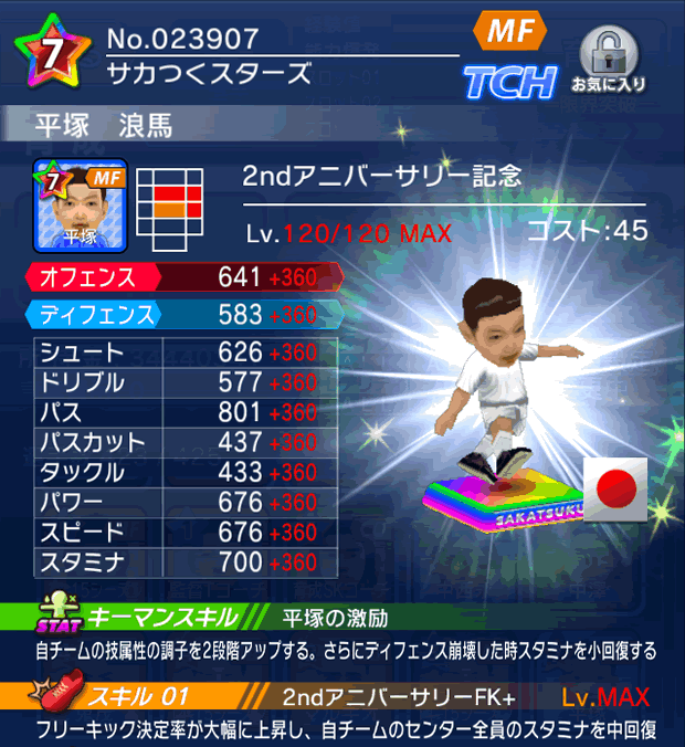 No.23907 平塚浪馬【2ndAnniv】