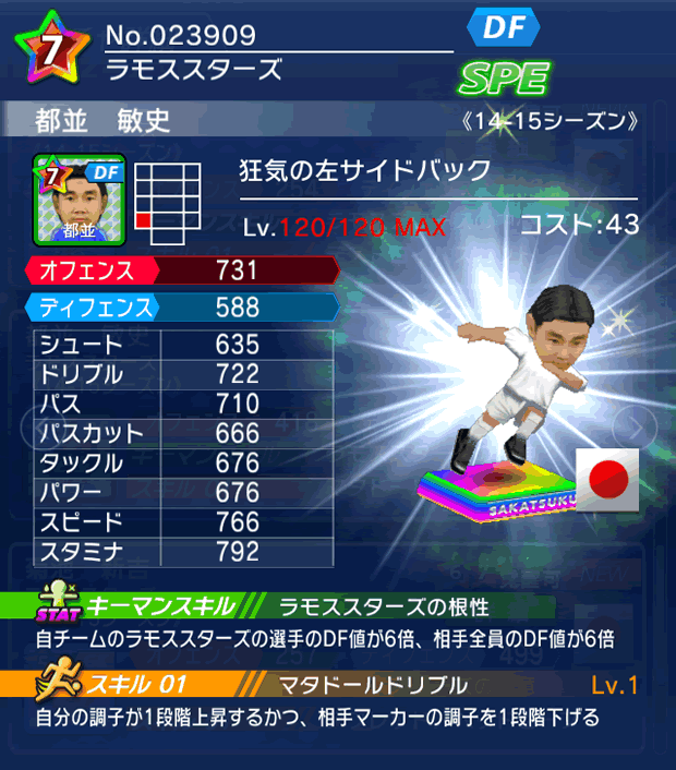 No.23909 都並敏史【14-15】