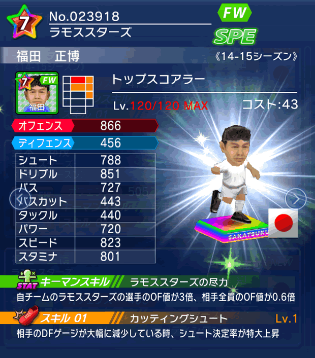 No.23918　福田正博【14-15】