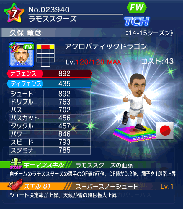 No.23940　久保竜彦【14-15】