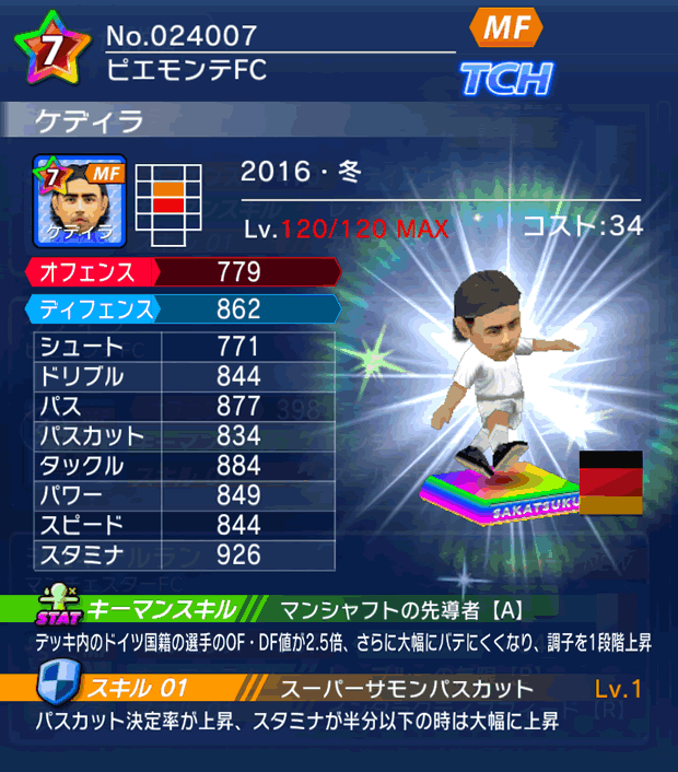 No.24007　ケディラ【16・冬】