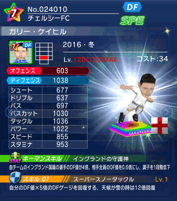 No.24010 ガリー・ケイヒル【16・冬】