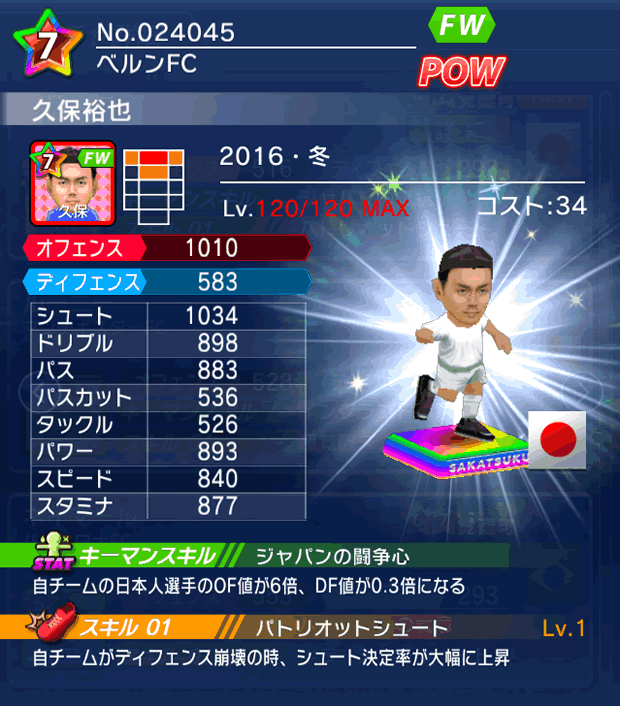 No.24045 久保裕也【16・冬】