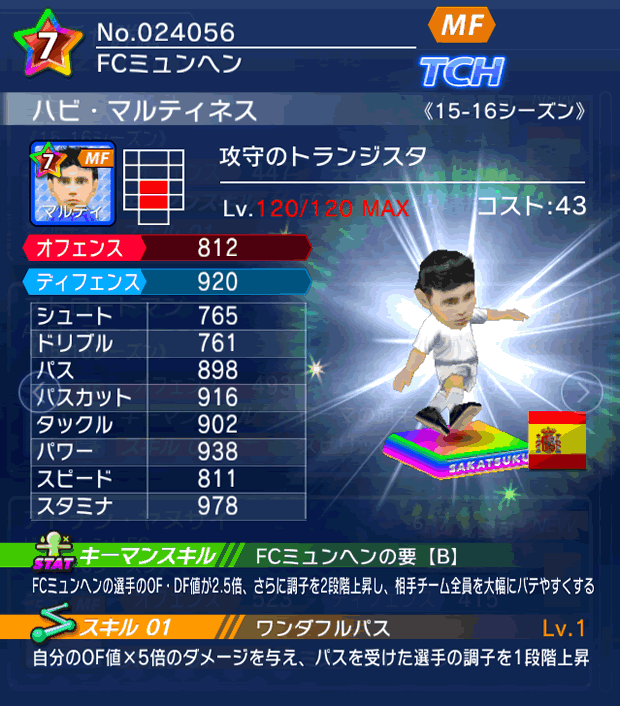 No.24056 ハビ・マルティネス【15-16】