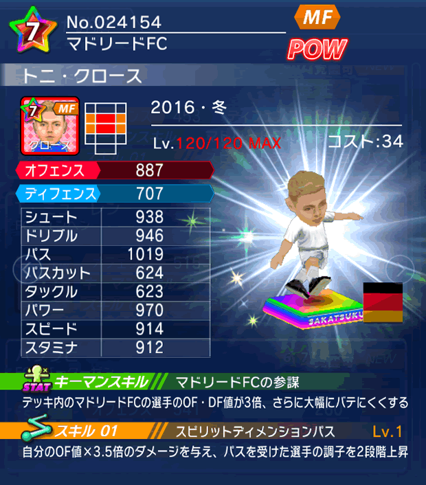 No.24154 トニ・クロース【16・冬】