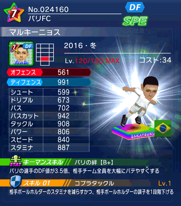 No.24160 マルキーニョス【16・冬】