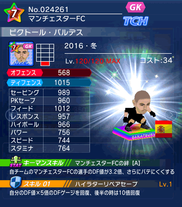 No.24261 ビクトール・バルデス【16・冬】