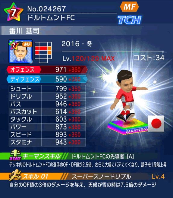 No.24267 番川基司【16・冬】