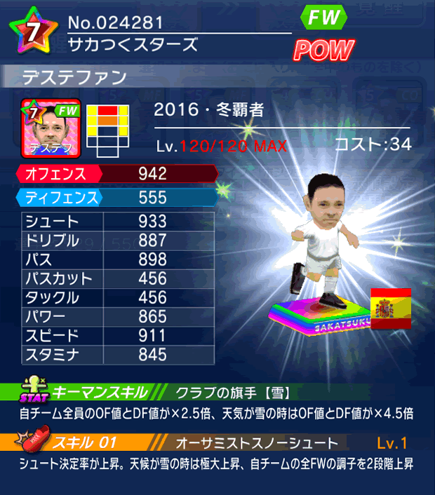 No.24281 デステファン【16・冬覇者cs】