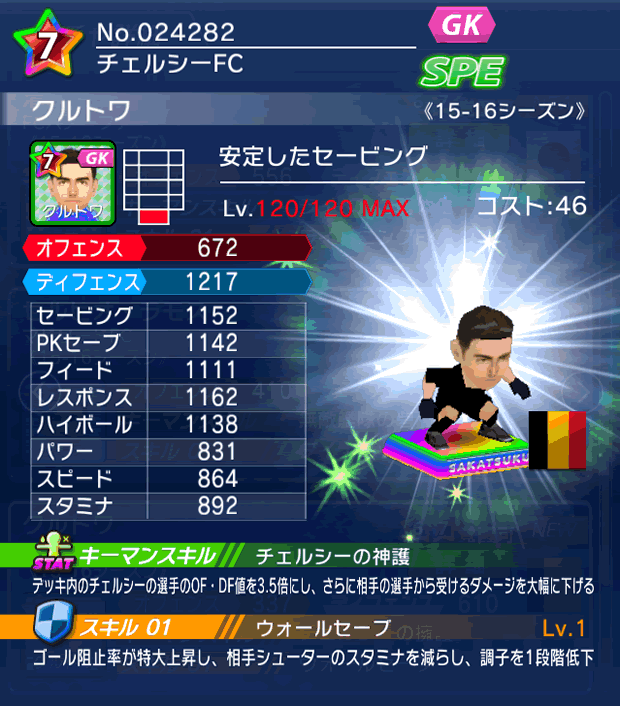 No.24282　クルトワ【15-16】