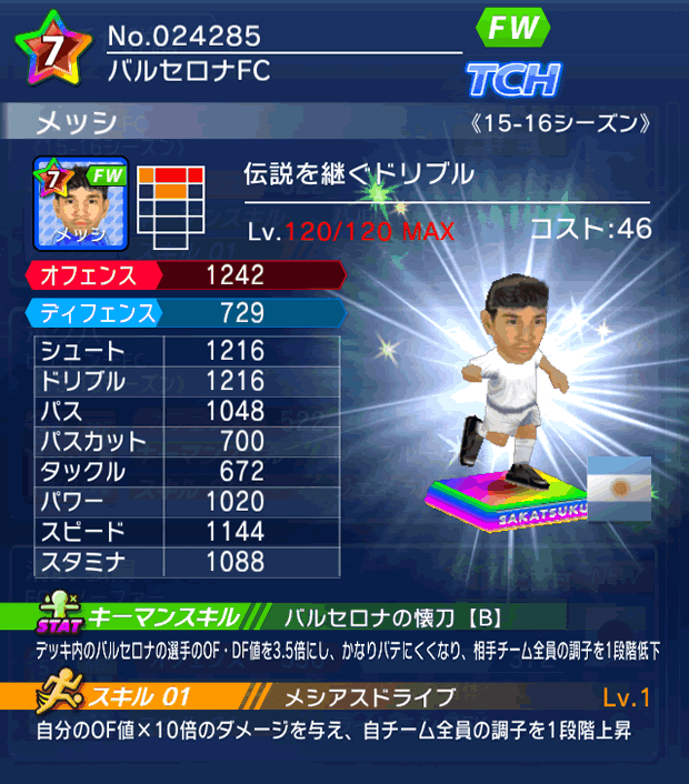 No.24285 メッシ【15-16】