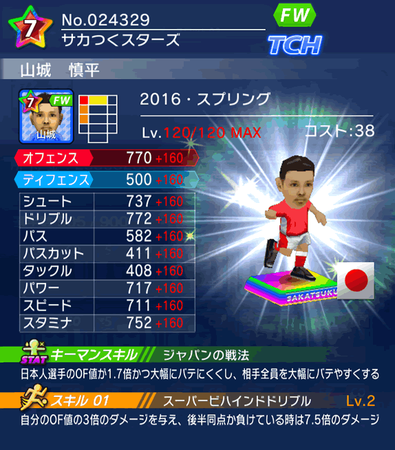 No.24329 山城慎平【16・スプリング】