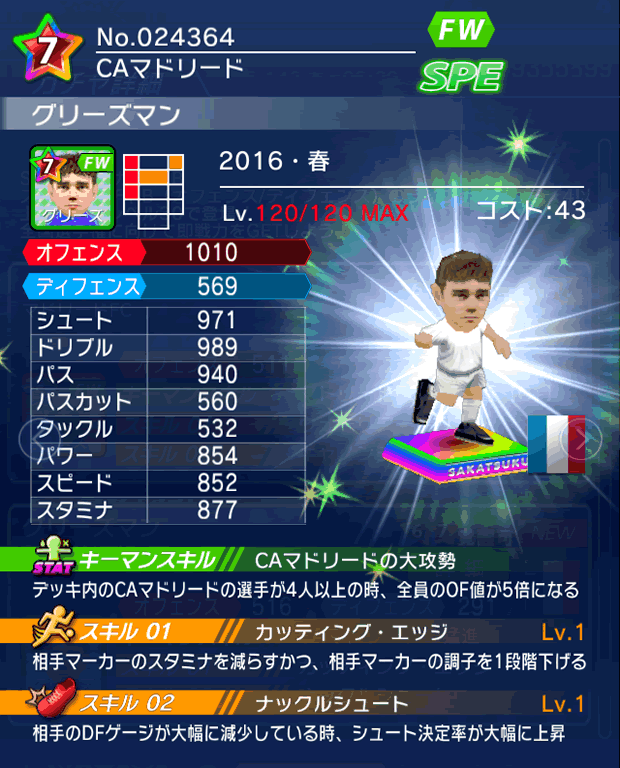 No.24364　グリーズマン【16・春】