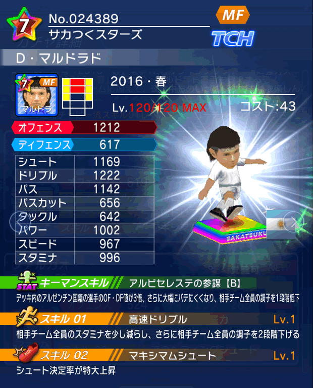 No.24389　D・マルドラド【16・春】