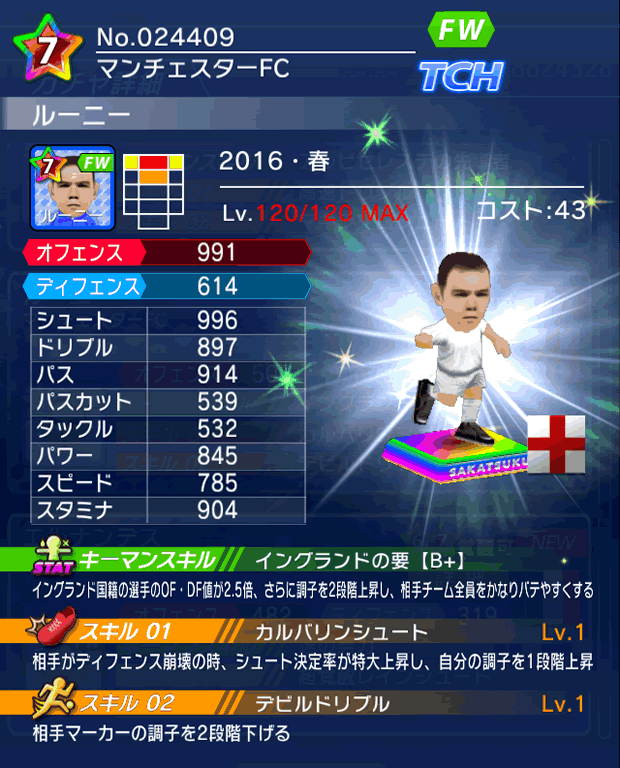 No.24409　ルーニー【16・春】