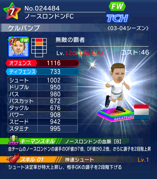 No.24484 ケルバンプ【03-04G】